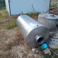 serbatoio acciaio 1000 lt