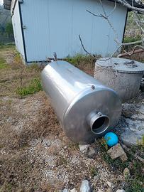 serbatoio acciaio 1000 lt