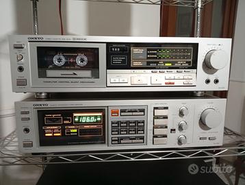 AMPLIFICATORE RICEVITO ONKIO TX-200+ONKIO TA-200