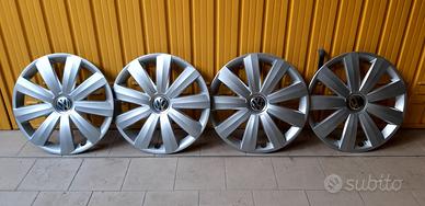 4 Copricerchi Originali Volkswagen 16"