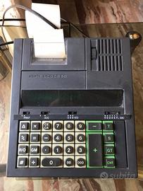 Calcolatrice olivetti logos 60