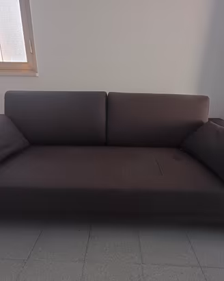 Divano 3 posti, grigio amtracite