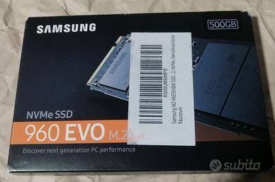 Ssd nvme Samsung 960 Evo 500 gb