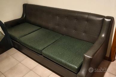 Divano letto Anni 3 posti a sedere, 1 piazza letto