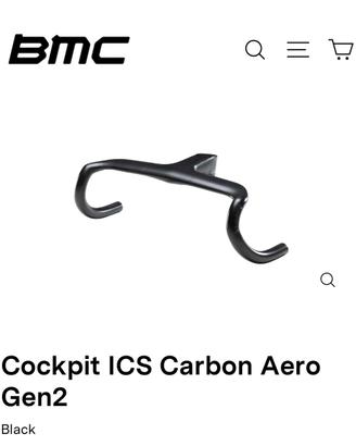 Manubrio BMC Cockpit ICS Carbon Aero Gen2