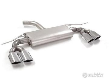 SCARICO POSTERIORE INOX R Look VW GOLF 7.5 DOPPIO