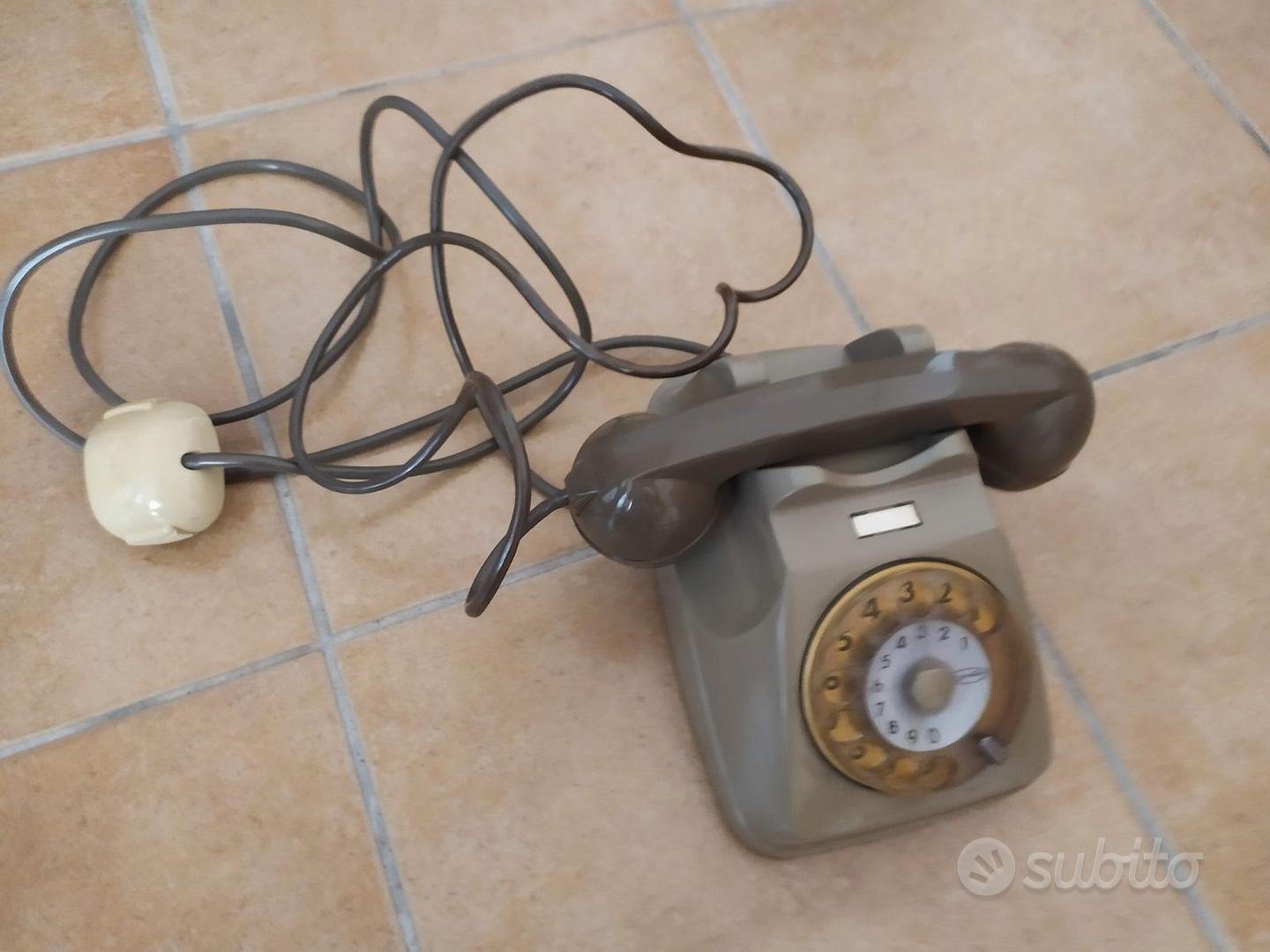 Telefono vintage grigione modello classico SIP - Collezionismo In vendita a  Bologna