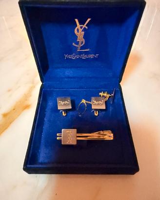 YSL parure gemelli Yves Saint Laurent
