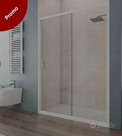 nicchia box doccia 130×185 cm