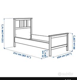 Due letti singoli HEMNES