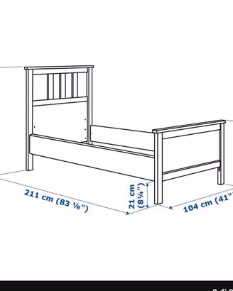 Due letti singoli HEMNES