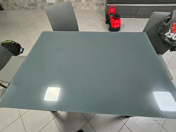tavolo in Vetro temperato