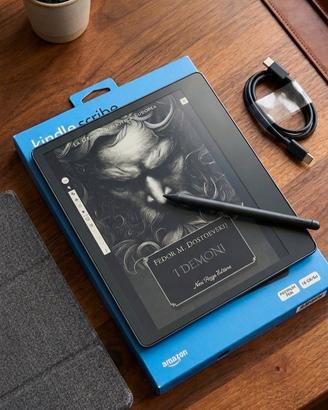 Kindle Scribe 16GB con Premium Pen + Custo