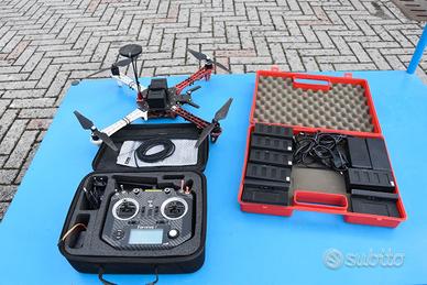 Drone con telaio F450 + batterie + telecomando