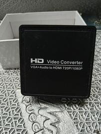 converter VGA + audio in hdmi 1080