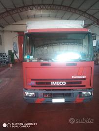 Fiat iveco 75e14 e con cassone telonato