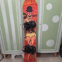 Snowboard Nitro Cinema + attacchi 