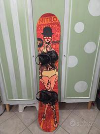 Snowboard Nitro Cinema + attacchi 