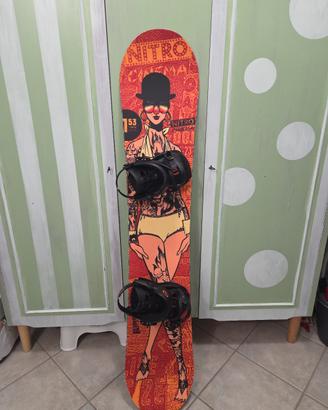 Snowboard Nitro Cinema + attacchi 