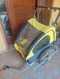 Carrellino bici doppio