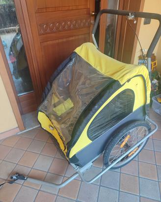 Carrellino bici doppio