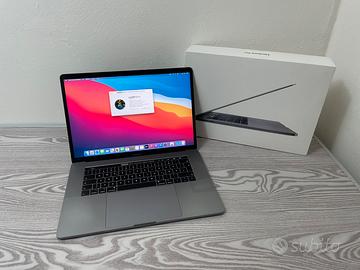 MacBook Pro 2018 15” Potenziato Garanzia Fattura