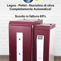 Caldaia Legna - Pellet - Nocicolino Autom. 65%