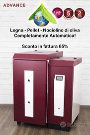 Caldaia Legna - Pellet - Nocicolino Autom. 65%