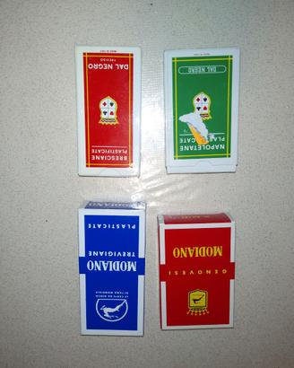 Carte da gioco varie città e regioni NUOVE SIGILLA