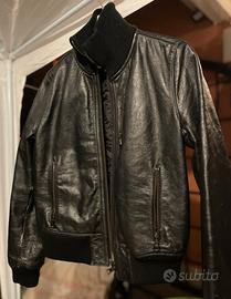 Bomber in pelle