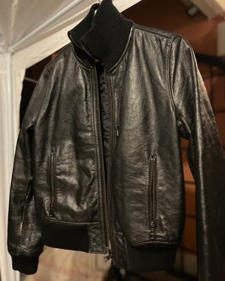 Bomber in pelle
