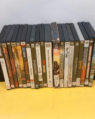 Lotto n. 12 di 20 video giochi in DVD originali,