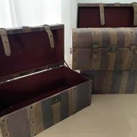 Bauli in eco pelle tris.