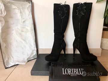 Stivali camoscio Loryblu