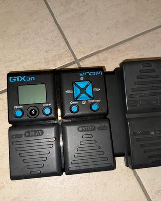 Pedaliera chitarra zoom G1Xon