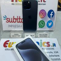 IPHONE 15 PRO MAX 256GB TITANIO BLU