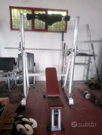 Lat machine, Multipower e Panca