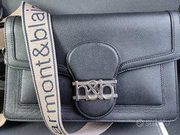 Borsa in pelle nera donna Harmont & Blaine 