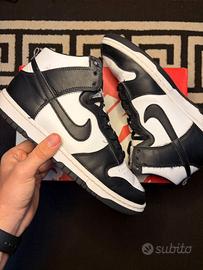 Nike Dunk High Panda White Black - Taglia 41