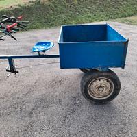 Rimorchio per motocoltivatore bcs
