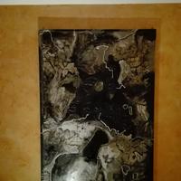 Quadro in rilievo "Nero - Il Caos" 29-09-2000