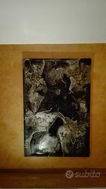 Quadro in rilievo "Nero - Il Caos" 29-09-2000