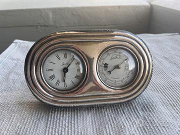 Orologio Tavolo Argento .925 Benito Fani
