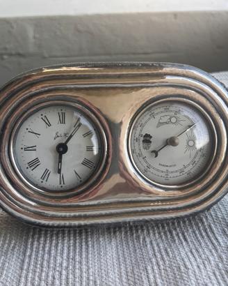 Orologio Tavolo Argento .925 Benito Fani
