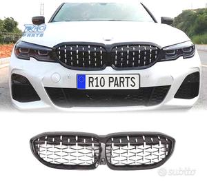 GRIGLIA BMW G20 G21 19- LOOK 340i NERO LUCIDO