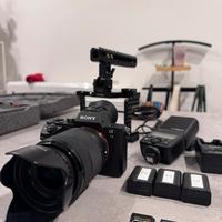 Sony A7II  -Videomaking Kit-  Gimbal + Full cage