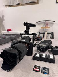 Sony A7II  -Videomaking Kit-  Gimbal + Full cage