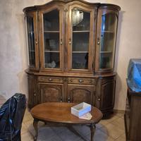 Credenza Salone e Tavolo tondo allungabile