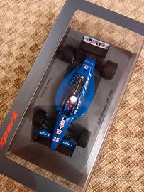 Spark 1/43 Ligier JS31 Monaco gp88 R. Arnoux 