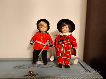 Bambole di porcellana inglesi